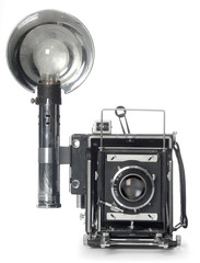 Retro Speedgraphic camera