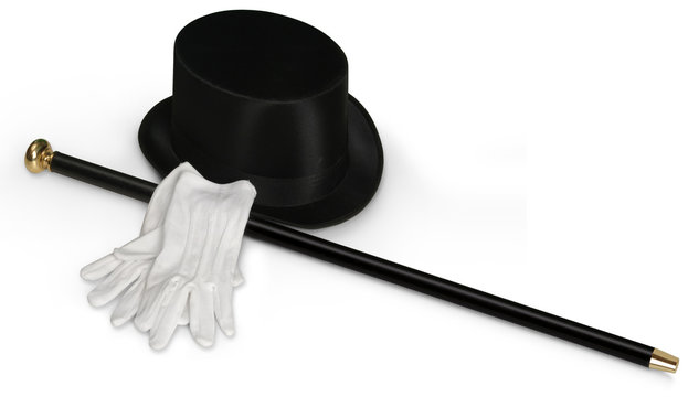 Baglæns mangel Medicinsk malpractice Top Hat And Cane Images – Browse 3,165 Stock Photos, Vectors, and Video |  Adobe Stock