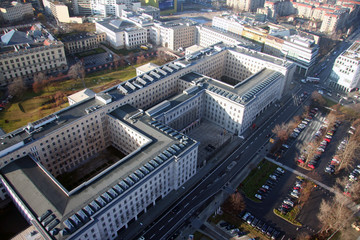 Fototapeta premium Bundesfinanzministerium in Berlin