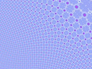 blue wavy abstract fractal background