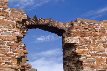 weathered arch