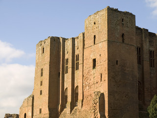 Naklejka premium kenilworth castle warwickshire the midlands england uk