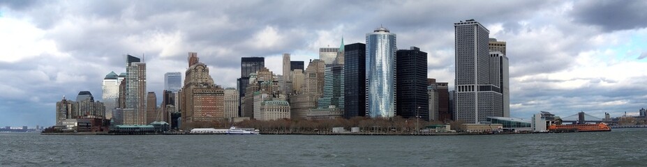 Panorama von Manhattan, Hafen von Manhattan