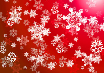 Weihnachten, Schneekristall, Christmas