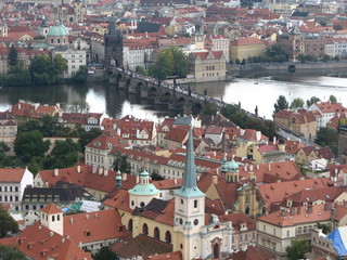 Fototapeta na wymiar Most Karola w Pradze, Republika Czeska