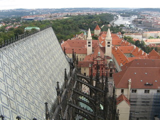 Prague Saint Vitus Cathedral and St. George's Basilica 