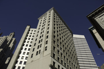 Fototapeta na wymiar Tall buildings in Providence