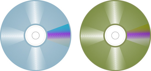 compact disc vector