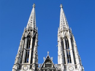 Fototapeta na wymiar Votiv Kirche in Wien