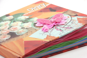 pink girl diary