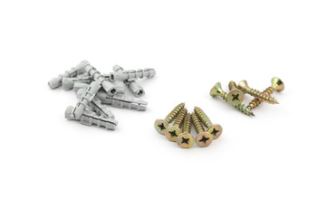 Screws With Wall Plugs