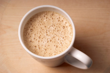 Big cup of cappuccino