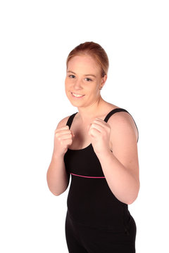 Exercise doing Taibo boxing to get fit