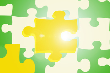 Puzzle background - illustration