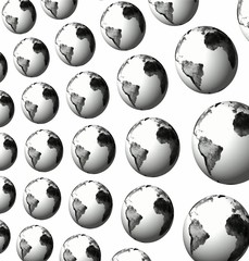 Obraz premium earths' orbiting