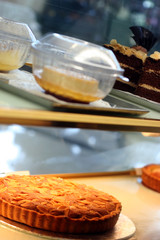 cake in the show case