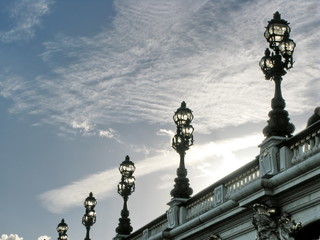 Fototapeta na wymiar Pont Alexandre III, Paris