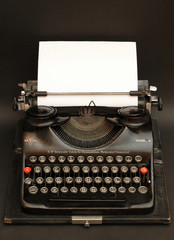 Old typewriter