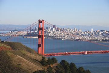 USA, Kalifornien, San Francisco, Golden Gate - obrazy, fototapety, plakaty