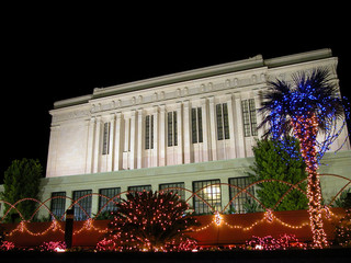 Mesa Temple Lights