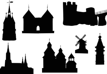 Obraz premium castles and towers