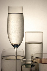 Cool glass of water