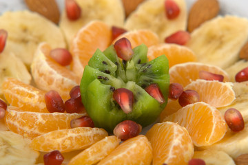 Delicious fruit salad macro