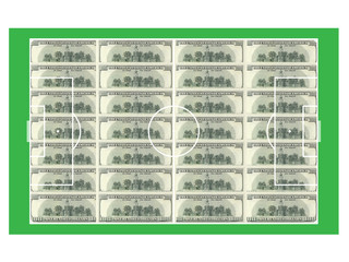 Naklejka premium football money 