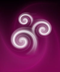 abstract background with twirls