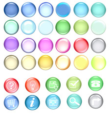 colorful icon set