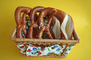 Drei Brezeln