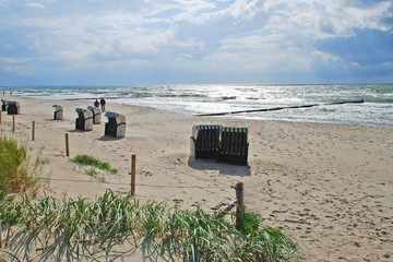 Strand nach links