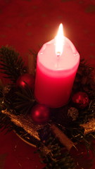 Weihnachtskerze