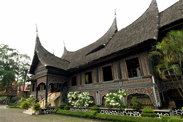 minangkabau batak house style