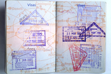 visas sur passeport