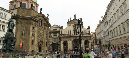 Obraz premium Krizovnicke Square, Near Charles Bridge, Prague