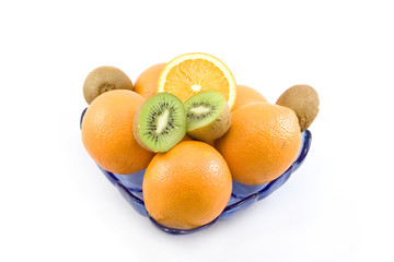 orange and kiwi