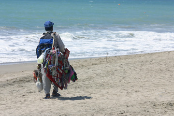 Strandverkäufer