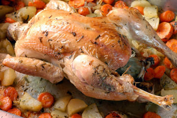 Poulet rôti