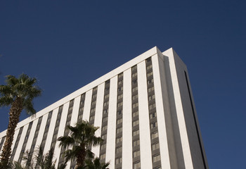 Obraz premium Tropical White Marble Hotel