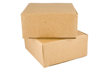Stacked Cardboard Box