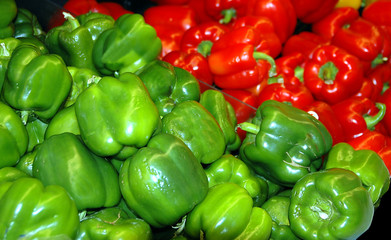 Obraz na płótnie Canvas peppers