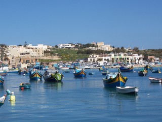 Fototapeta na wymiar Malta, Marsaxlokk