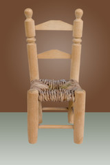 Fototapeta premium chaise en bois