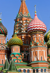 Fototapeta na wymiar Moskwa, katedra św Bazylego