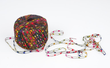 Fancy yarn ball
