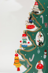 xmas tree with funny toys