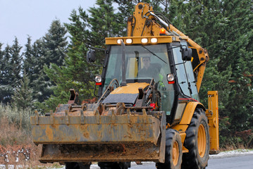 tracteur bulldozer
