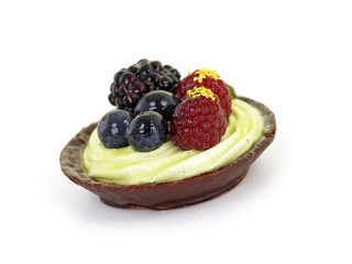 pistazien mousse tarteletts