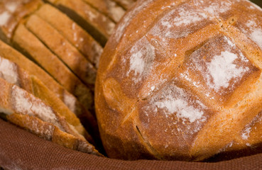 Various baked bread